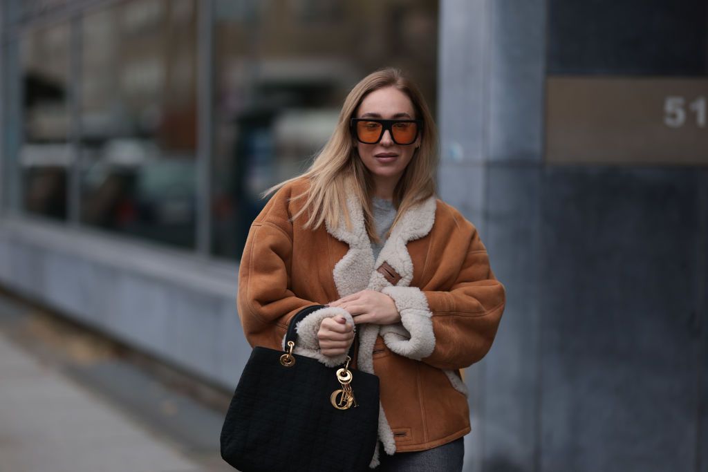 【PARTIMENTO WOMEN】SUEDE SHEARLING COAT /韓國 大人気 PARTIMENTO WOMEN】SUEDE SHEARLING COAT /韓國 大人気