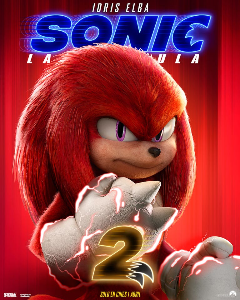 Sonic 2 La Película Trailer Póster Fecha De Estreno 