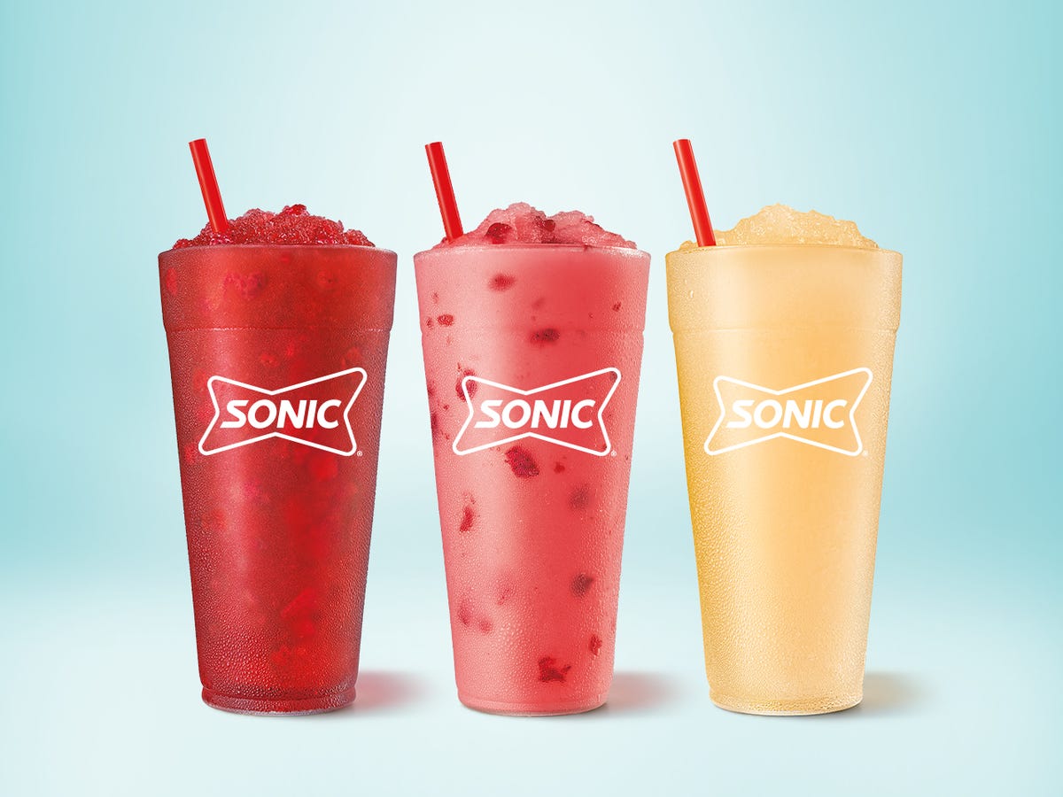 Sonic's New Slushies Are WineInspired