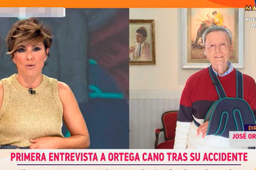 sonsole onega entrevista a ortega cano tras su aparatoso accidente