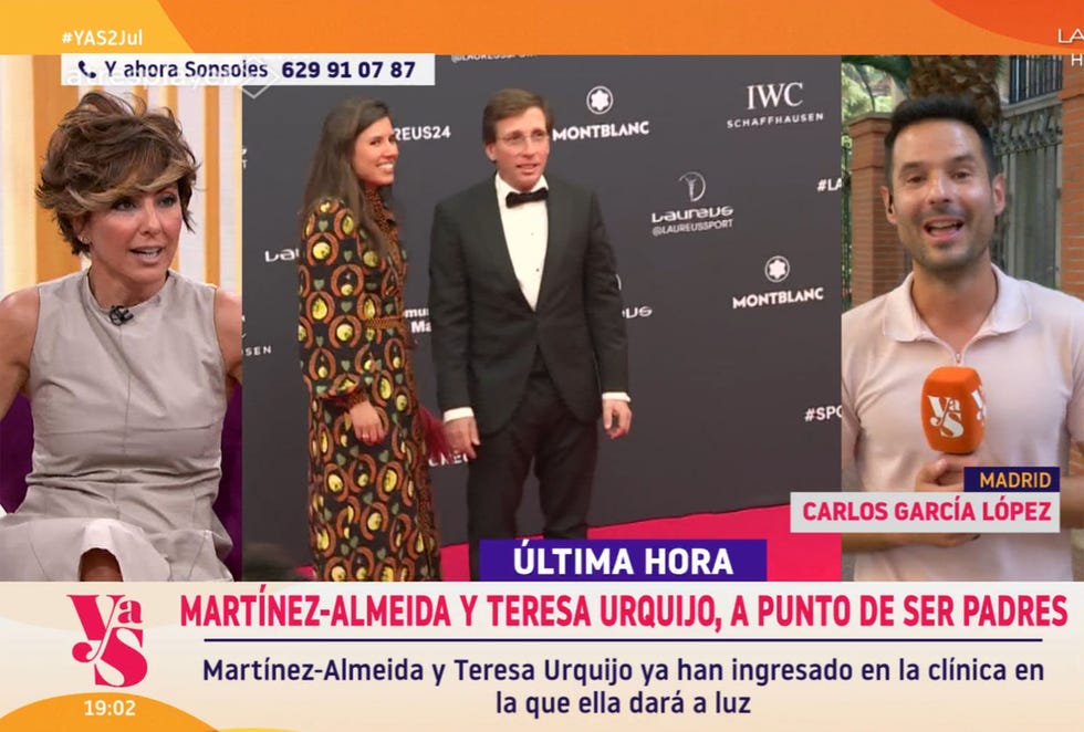 sonsoles onega echa la bronca a carlos garcia lopez en pleno directo de y ahora sonsoles