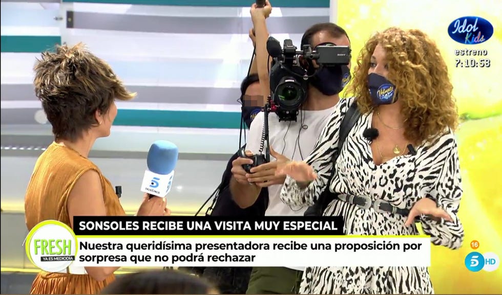 sonsoles Ónega y sofía cristo