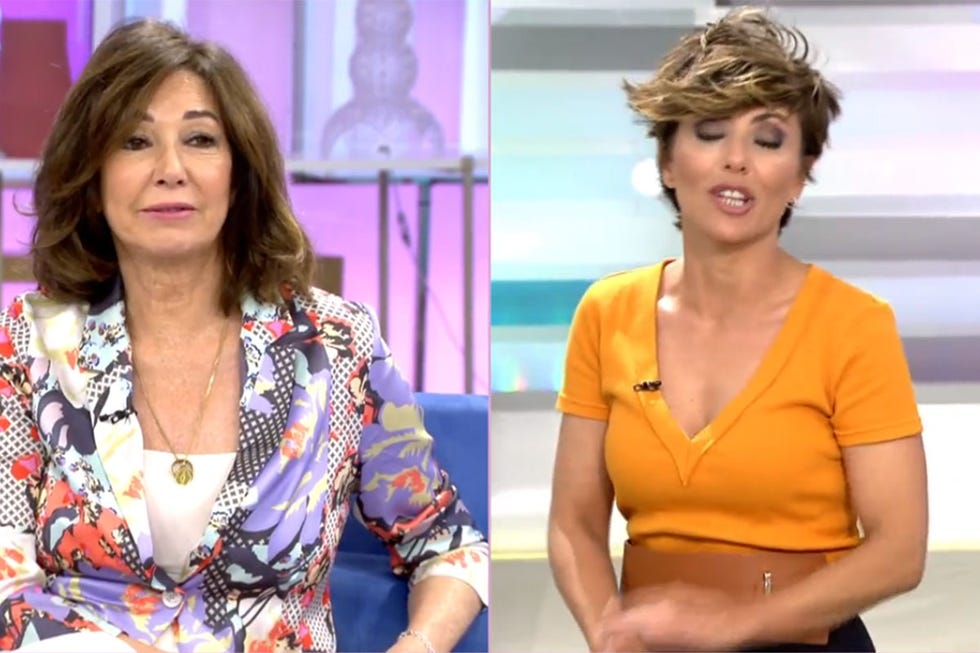 ana rosa quintana felicita a sonsoles Ónega por el segundo aniversario de 'ya es mediodía'