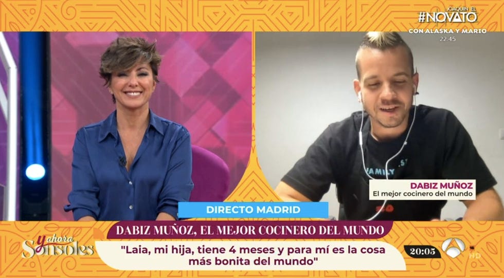 sonsoles Ónega y dabiz muñoz