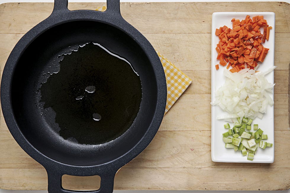 Sopa cremosa de pollo y arroz