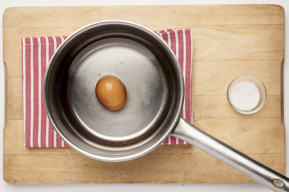 Sopa fría de kéfir, huevo y patata: Paso 2