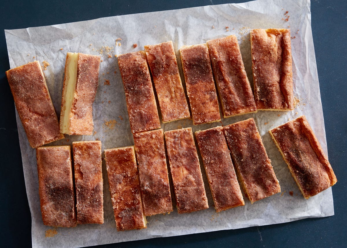 preview for Sopapilla Cheesecake Bars Are A Crowd Favorite