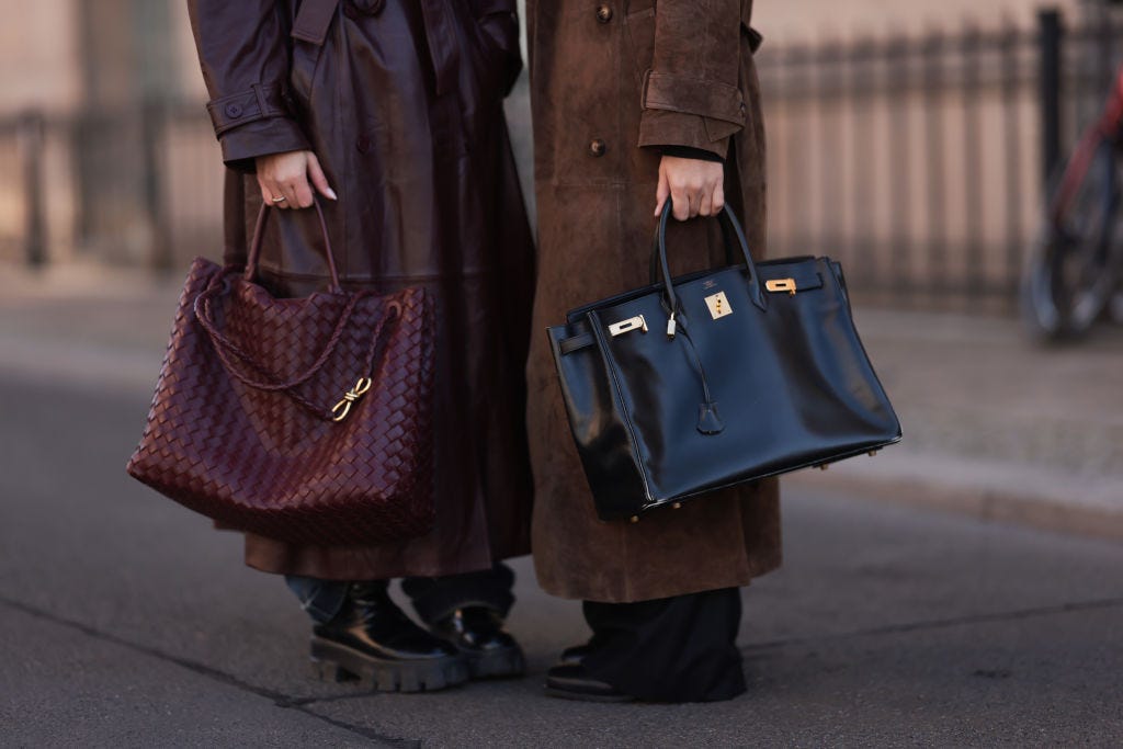 sophia geiss is seen wearing an ankle length burgundy news photo