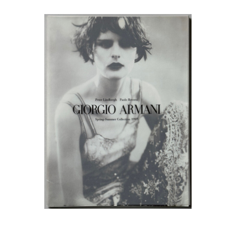 a vintage book about armani in a guide to sophia roe copenhagen style