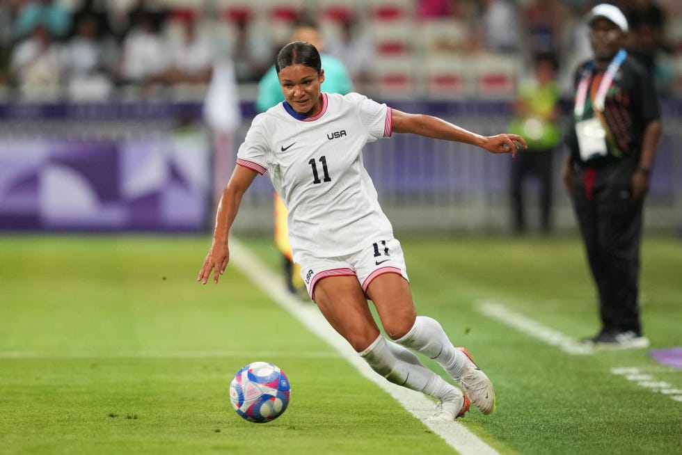 united states v zambia women's football olympic games paris 2024 day 1