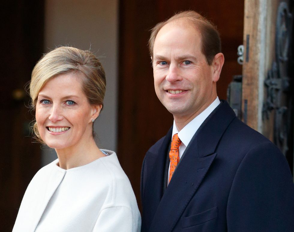 The Earl And Countess Of Wessex Attend Engagements On The 50th Birthday Of The Countess
