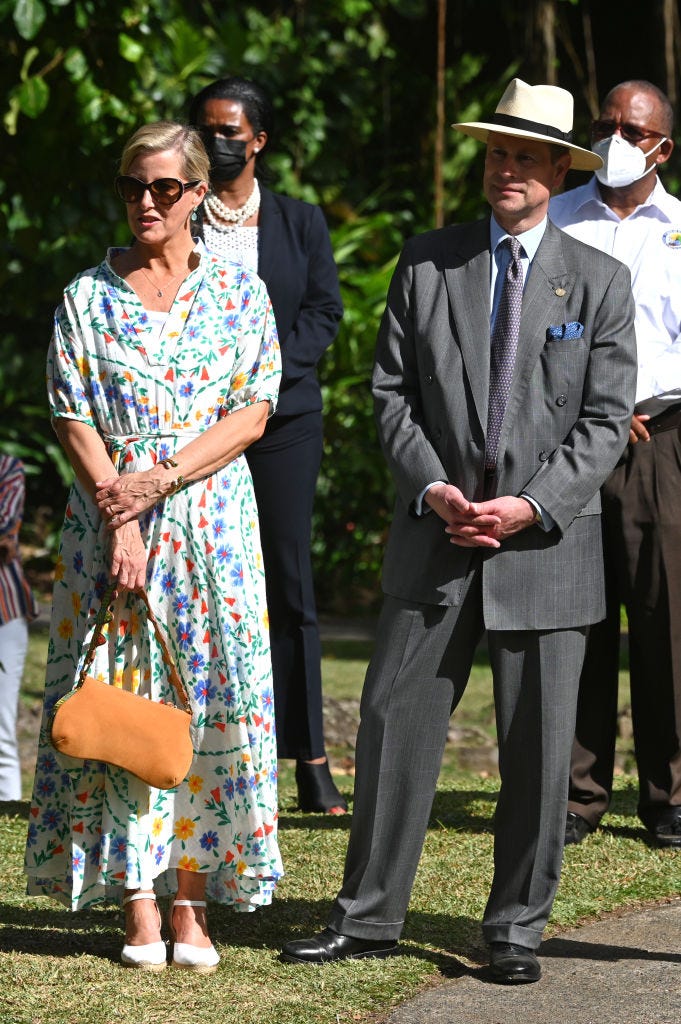 The Countess of Wessex made a sassy statement with her new handbag