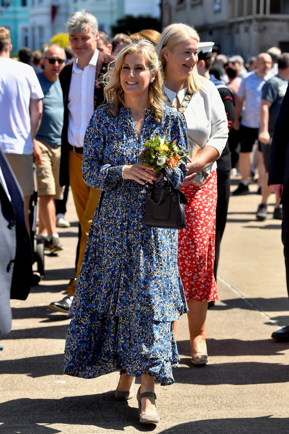 Sophie Wessex is ready for summer in floral maxi dress