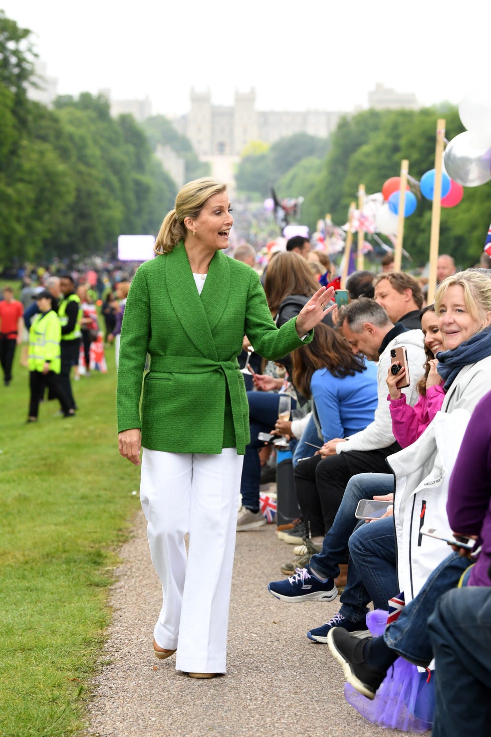 queen elizabeth ii platinum jubilee 2022 the earl and countess of wessex attend big jubilee lunch at the long walk