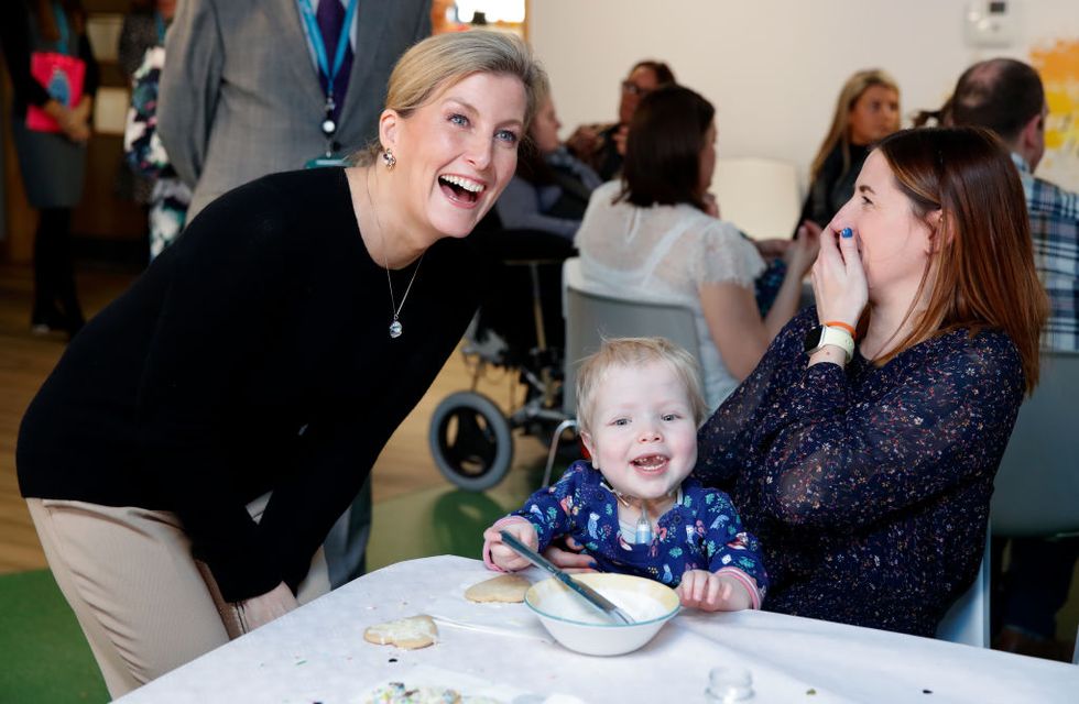 The Countess of Wessex Visits The Shooting Star Chase Hospice in Hampton