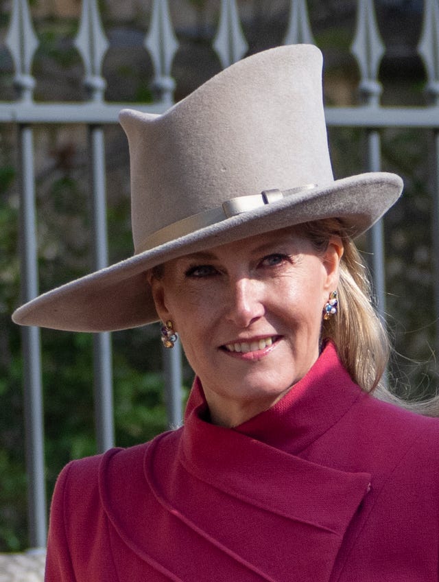 sophie duchess of edinburgh colour blocking