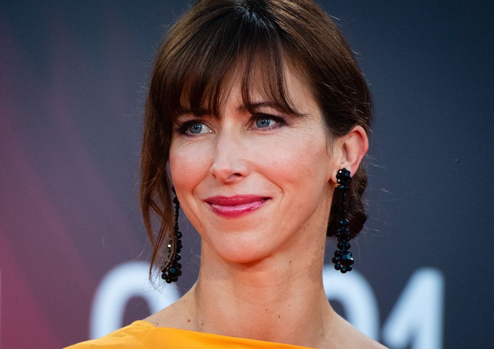 london, england   october 11 sophie hunter attends the power of the dog uk premiere during the 65th bfi london film festival at the royal festival hall on october 11, 2021 in london, england photo by samir husseinwireimage