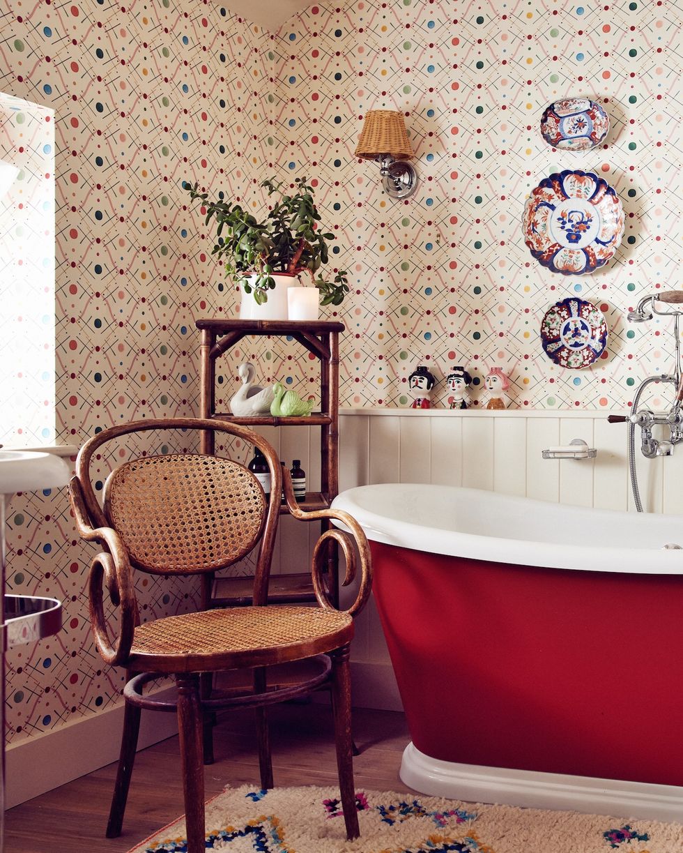 interior designer sophie robinson photographed for house beautiful magazine by alun callender