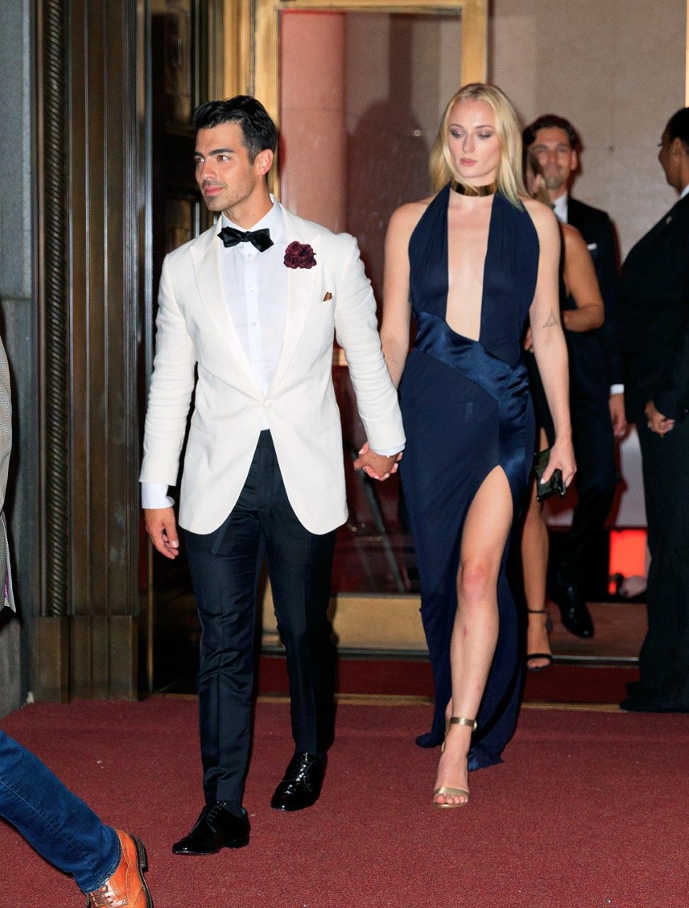 Sophie Turner Goes Sheer For Oscar Party Date Night With Husband Joe Jonas:  Photo 4907454, 2023 Oscars Parties, Joe Jonas, Sophie Turner Photos