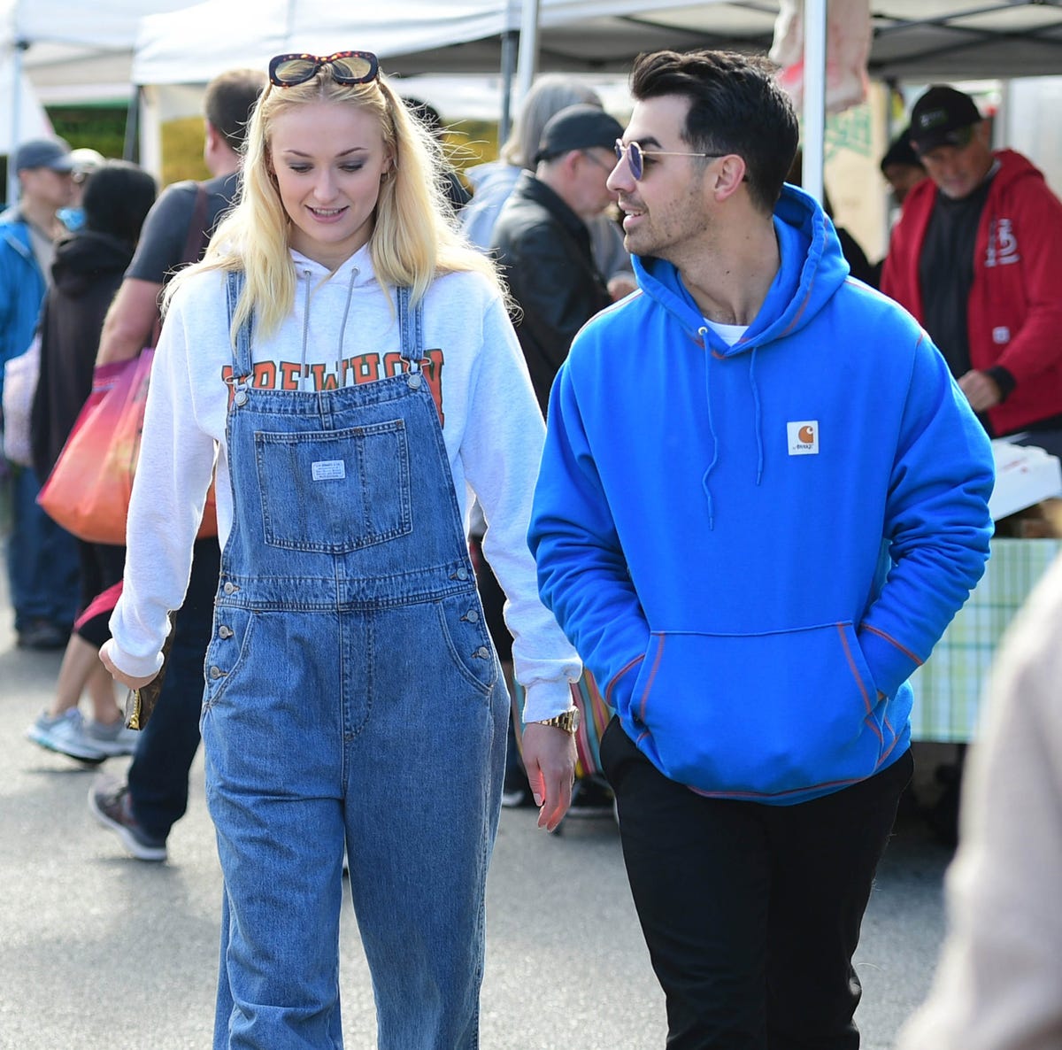 Sophie Turner and Joe Jonas spotted out with little Willa