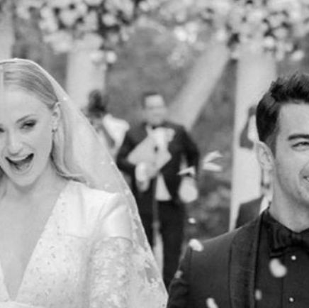 Sophie Turner and Joe Jonas share wedding photo