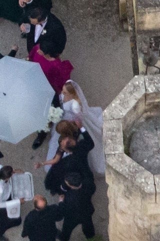 Sophie Turner's Louis Vuitton Wedding Dress