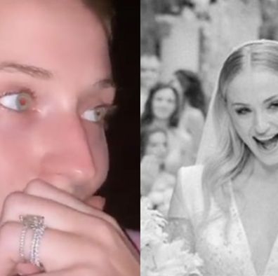 Sophie Turner Reveals New Wedding Ring in Instagram Stories