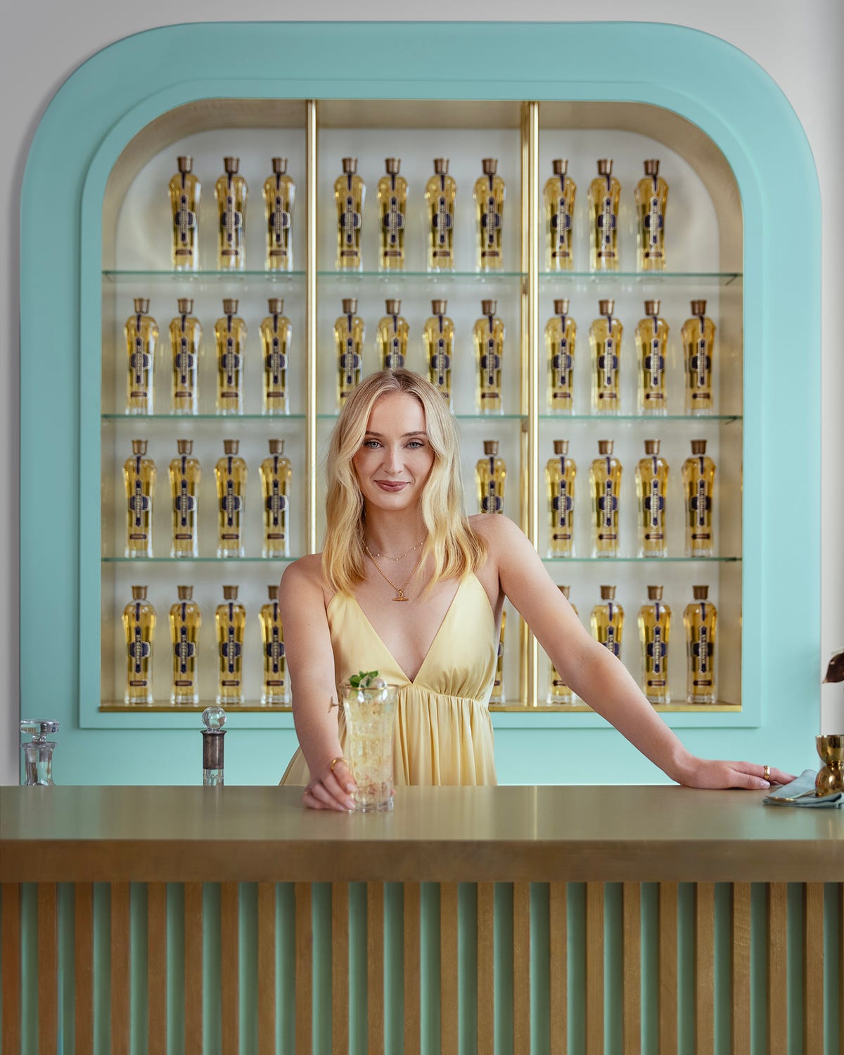 Sophie Turner Gets Flirty in a Film Celebrating the St-Germain Hugo Spritz