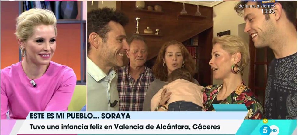 Soraya Arnelas protagoniza la sección 'Éste es mi pueblo' del programa 'Viva la vida'