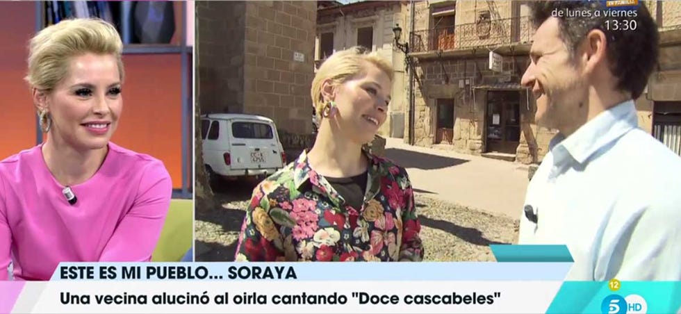 Soraya Arnelas protagoniza la sección 'Éste es mi pueblo' del programa 'Viva la vida'