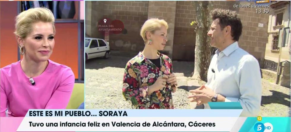 Soraya Arnelas protagoniza la sección 'Éste es mi pueblo' del programa 'Viva la vida'