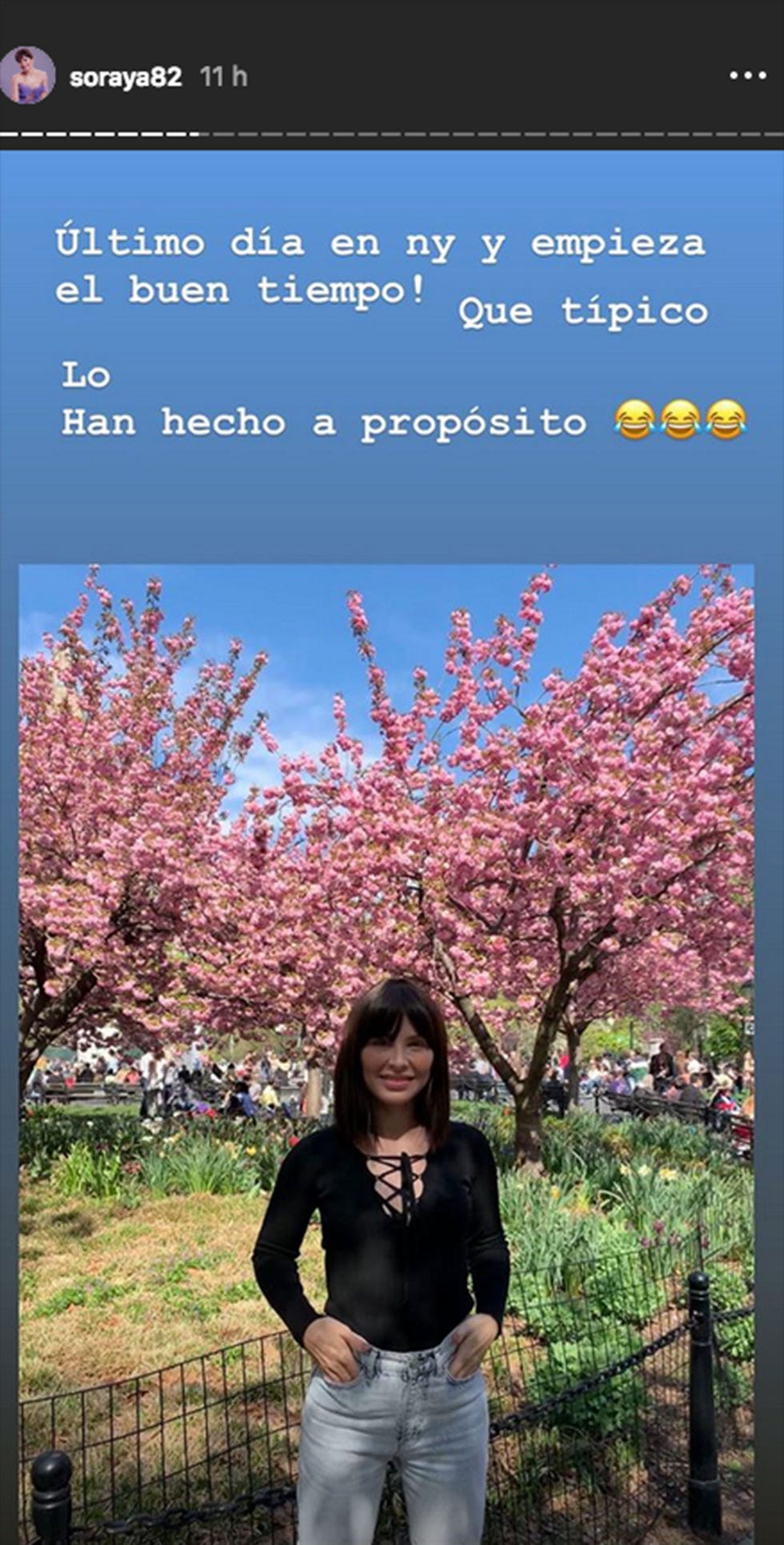Soraya Arnelas en Nueva York