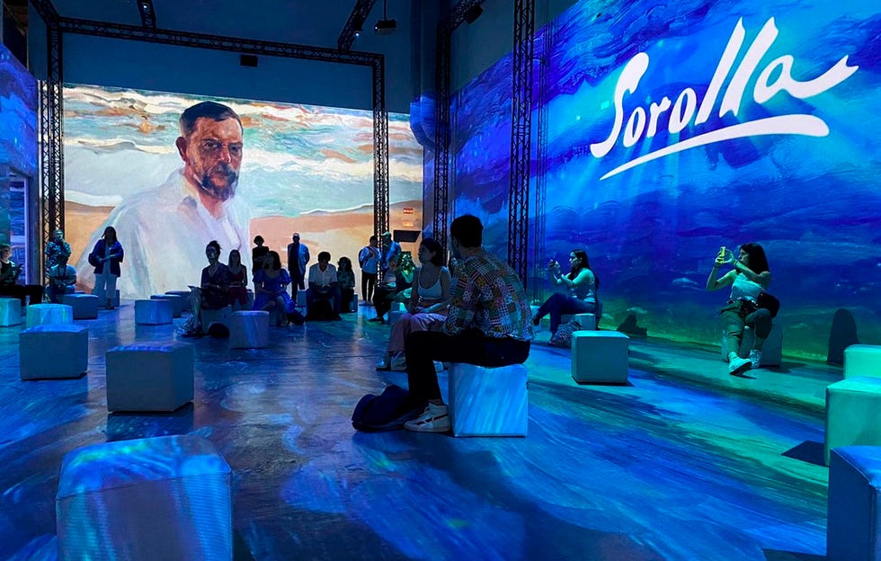 exposición inmersiva 'sorolla, una nueva dimensión'