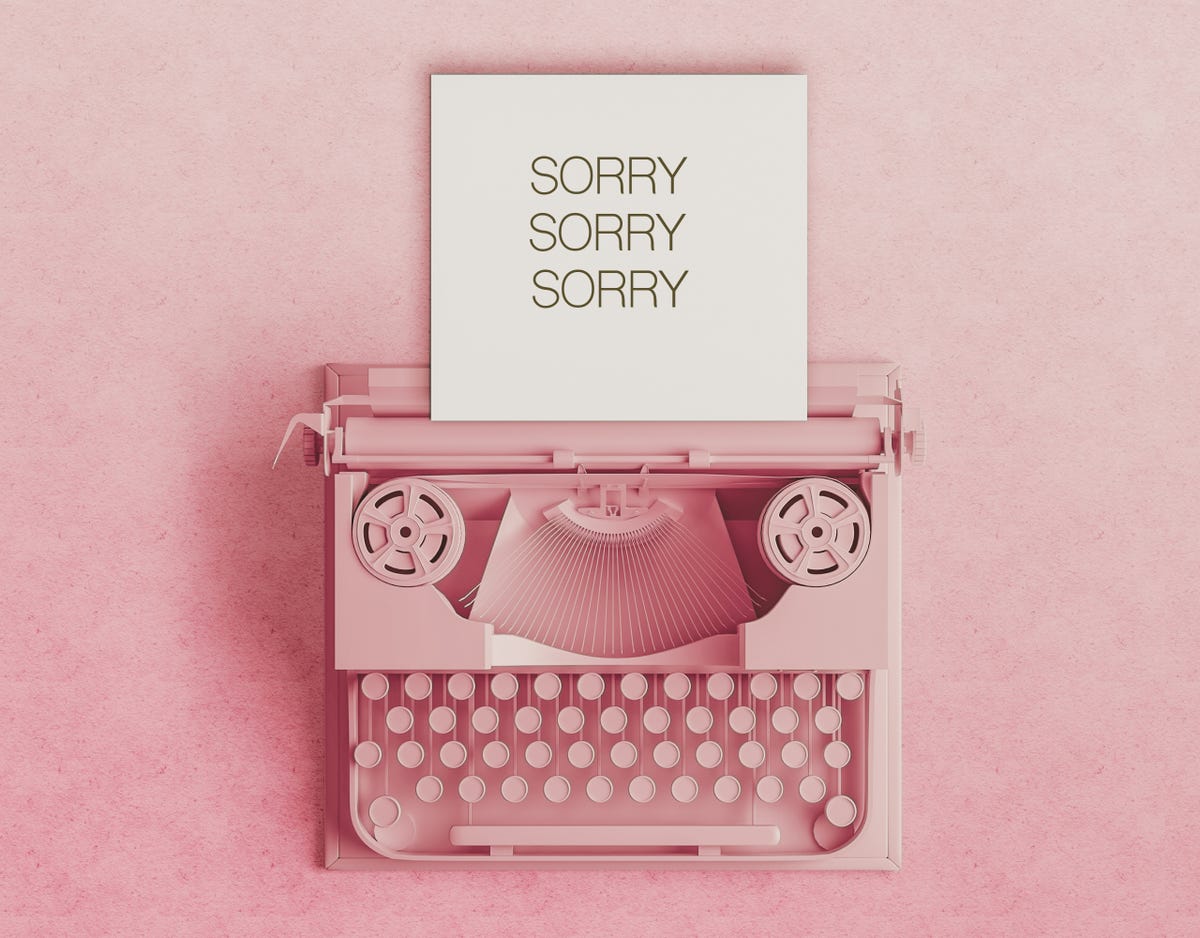 How to Stop Saying Sorry So Much and Learn to Apologize Well