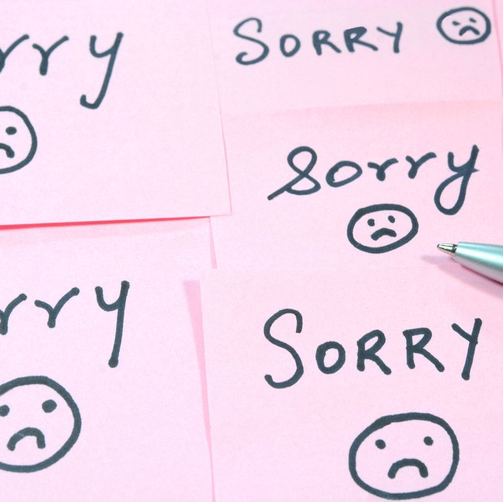 how to forgive yourself sorry