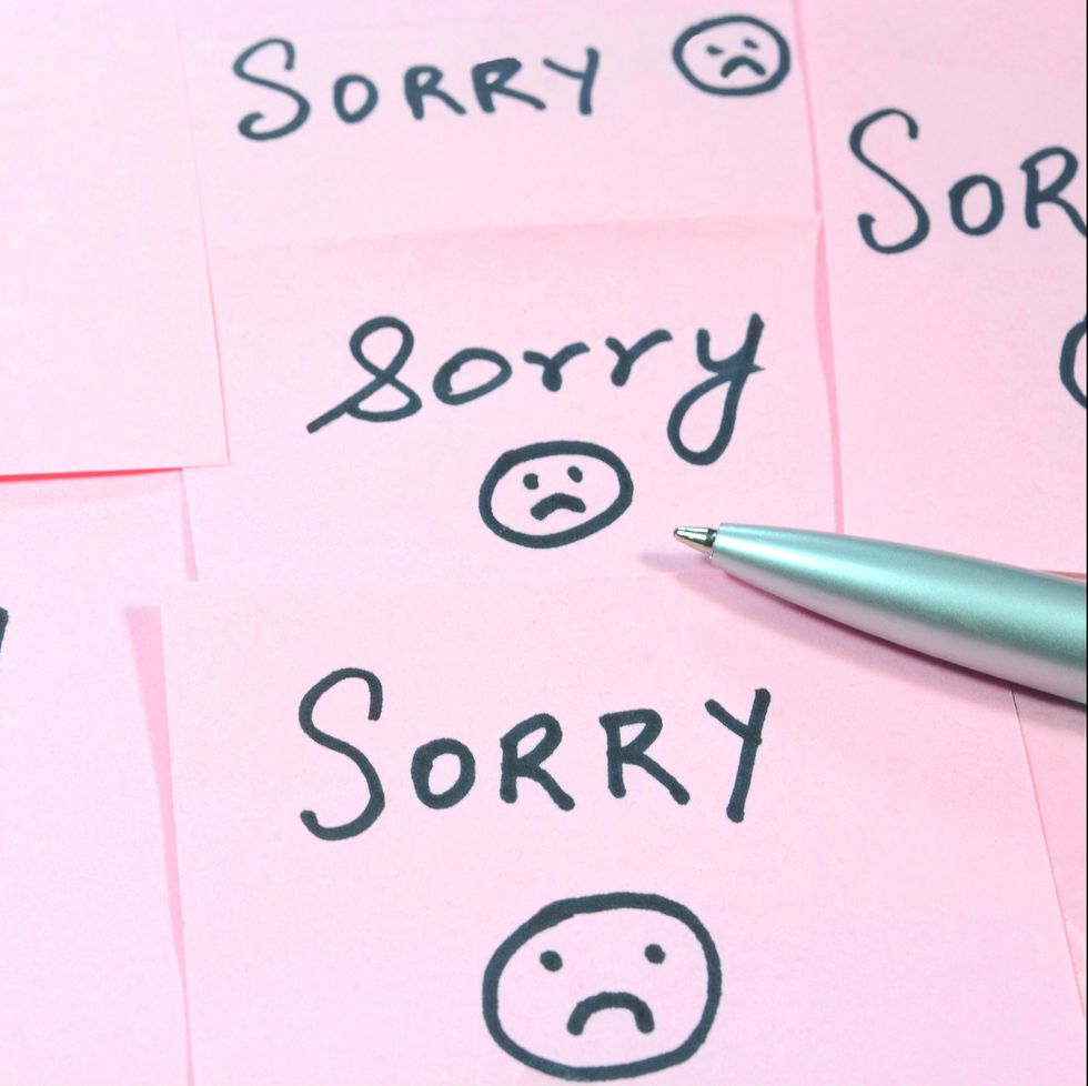 how to forgive yourself sorry