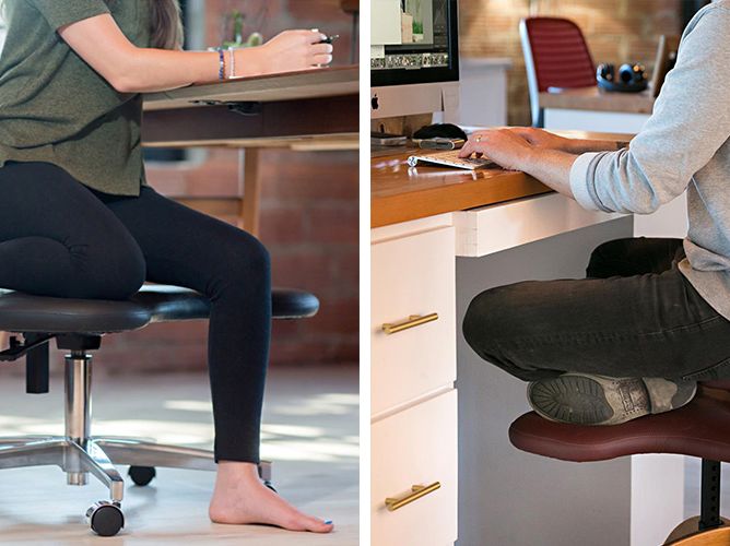 You Can Get an Office Chair That Lets You Sit Cross-Legged at Your Desk