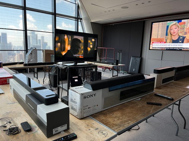 soundbar testing at the good housekeeping institute