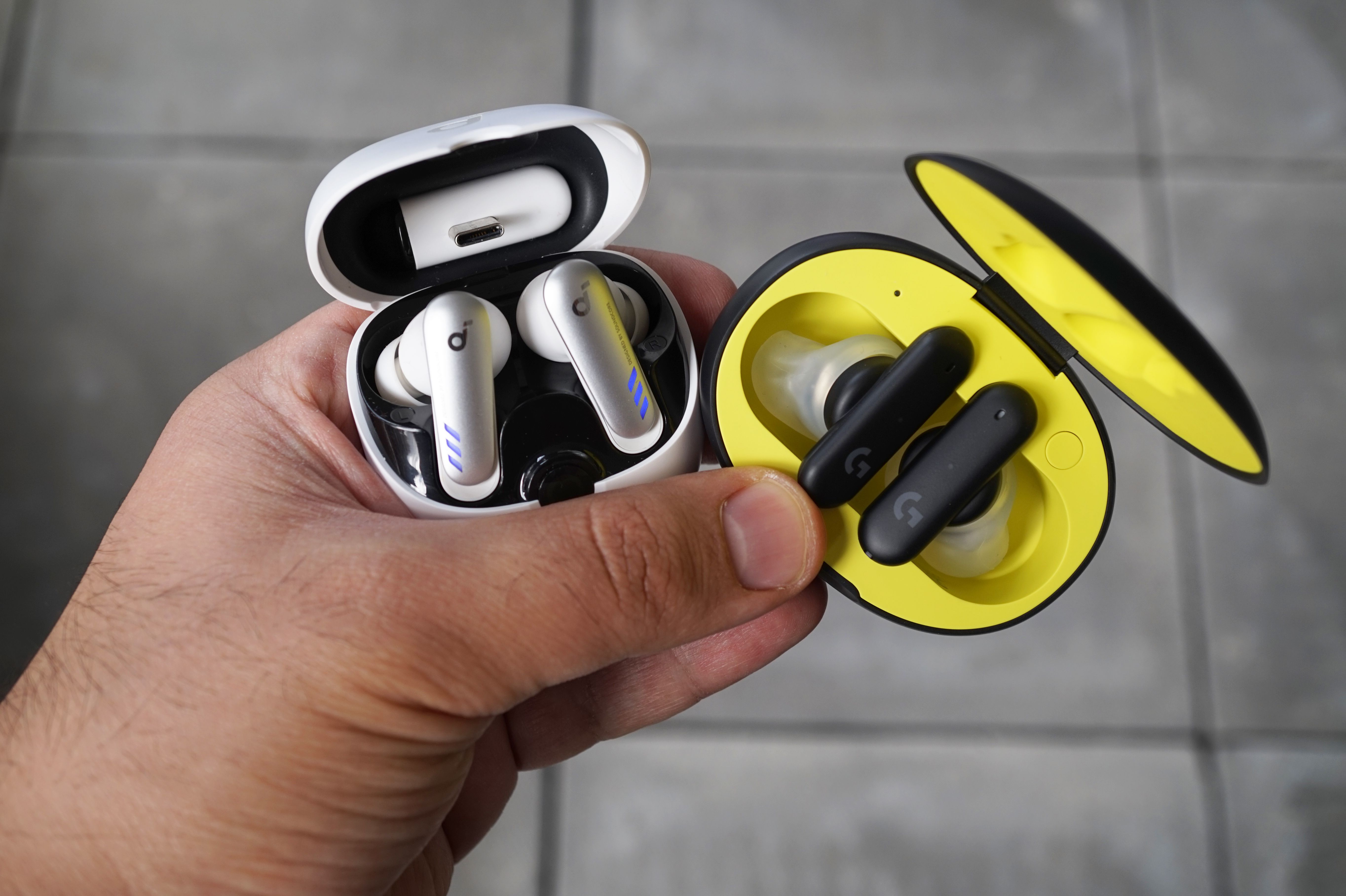 True wireless discount earbuds with passthrough