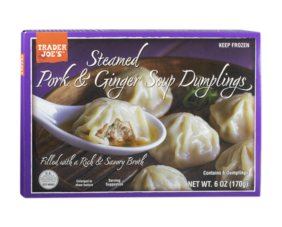 steamed pork and ginger soup dumplings