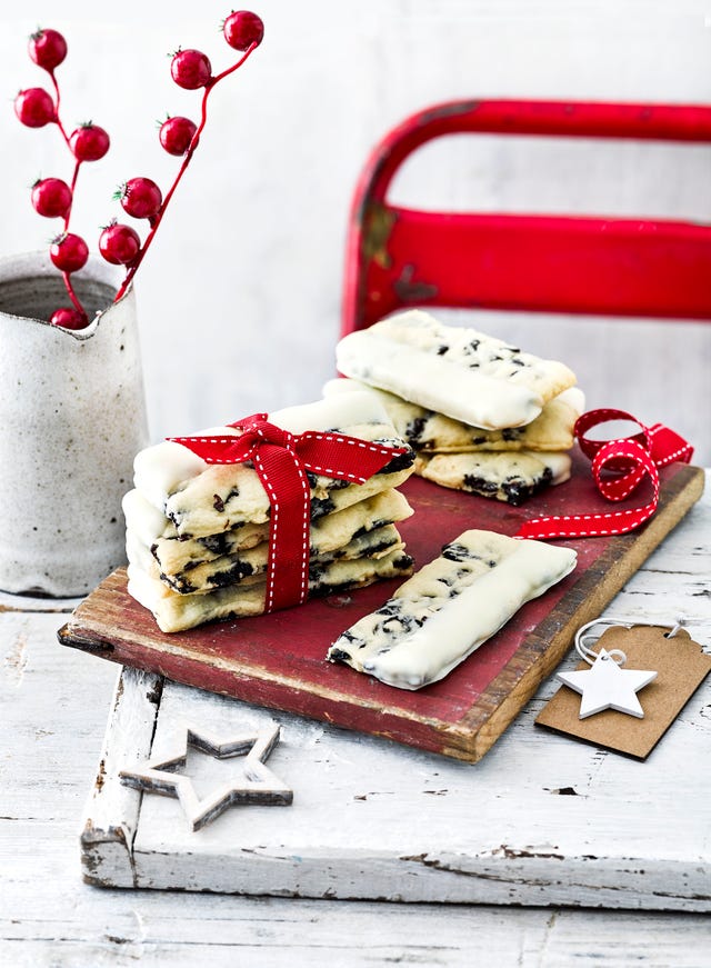 sour cherry and white chocolate garibaldi
