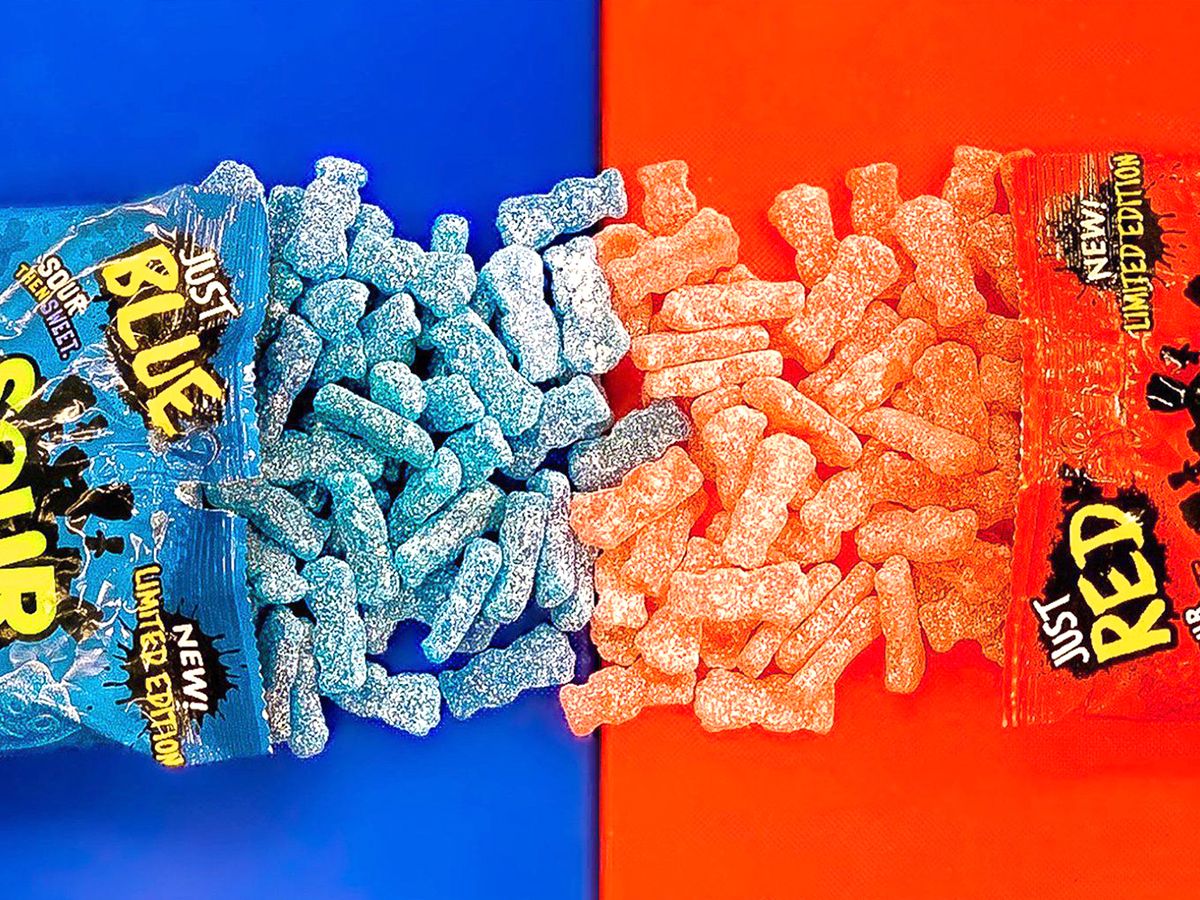 Here's Where to Get Red-Only and Blue-Only Sour Patch Kids Candies