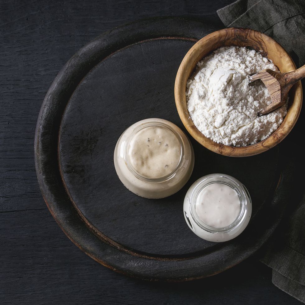 sourdough for baking bread