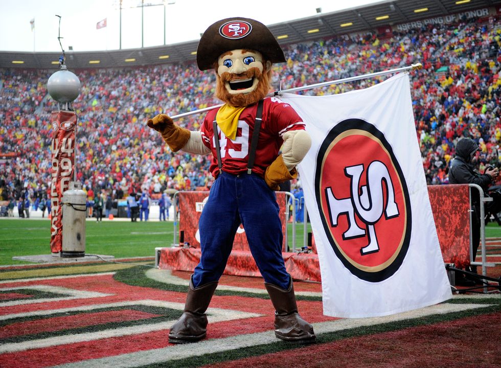 campionato NFC New York Giants contro San Francisco 49ers