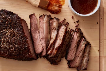 sous vide brisket with homemade bbq sauce