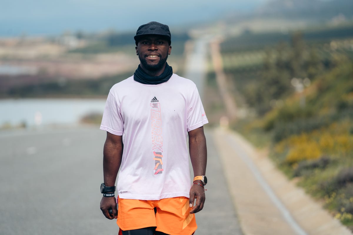 Deo Kato: The man running over 12,000km from Cape Town to London