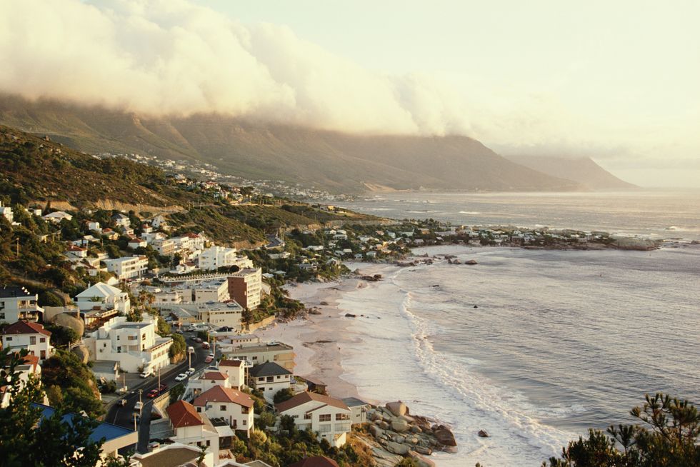 South Africa, Western Cape Province, Cape Town, Clifton Beaches, dawn