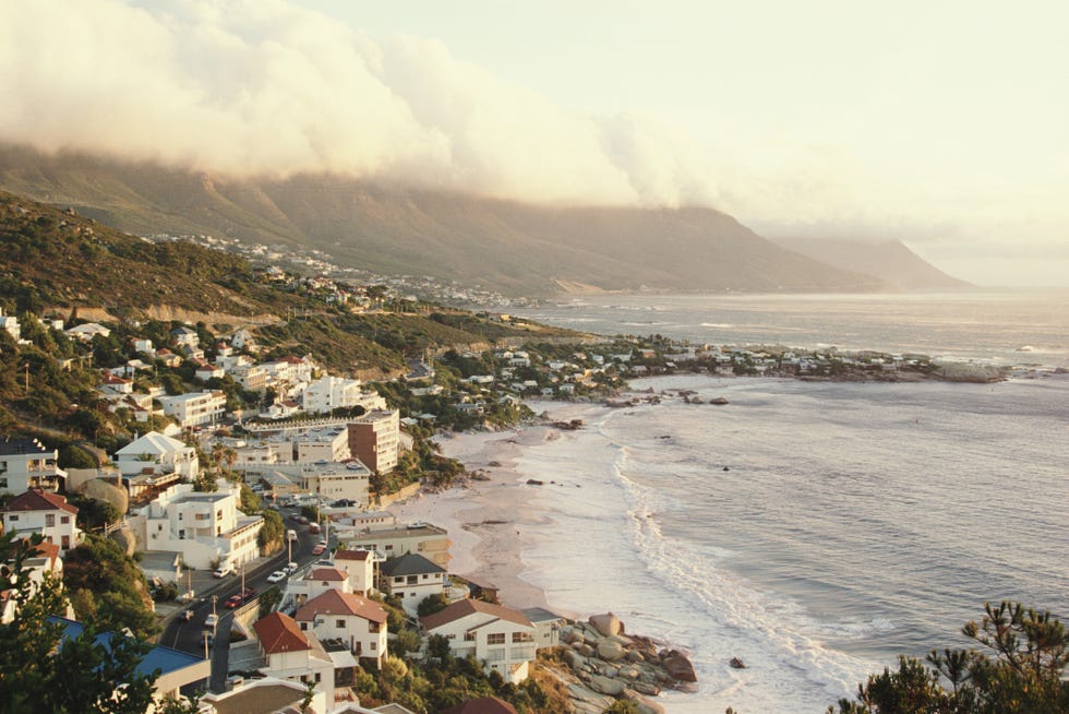 South Africa, Western Cape Province, Cape Town, Clifton Beaches, dawn South Africa, Western Cape Province, Cape Town, Clifton Beaches, dawn