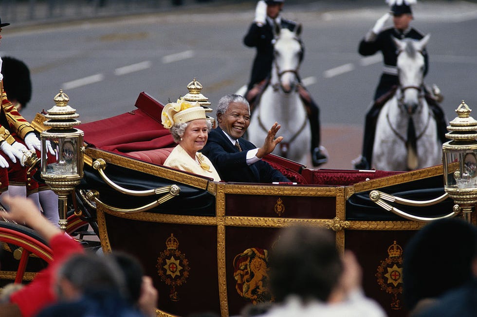 nelson mandela's state visit to london