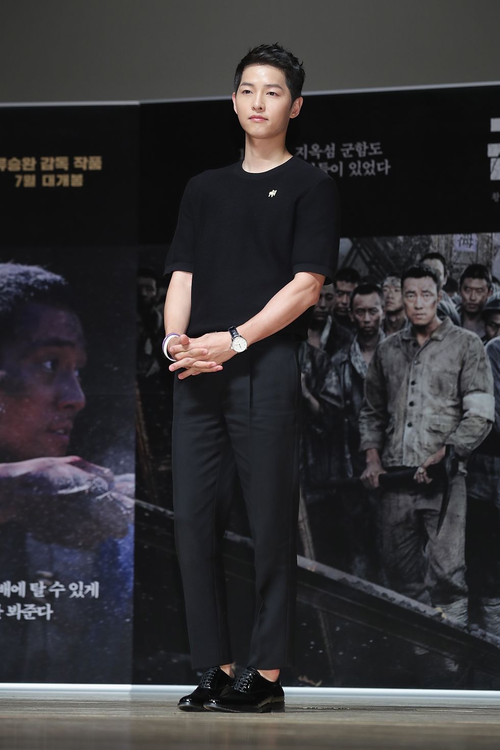 "the battleship island" press conference in seoul